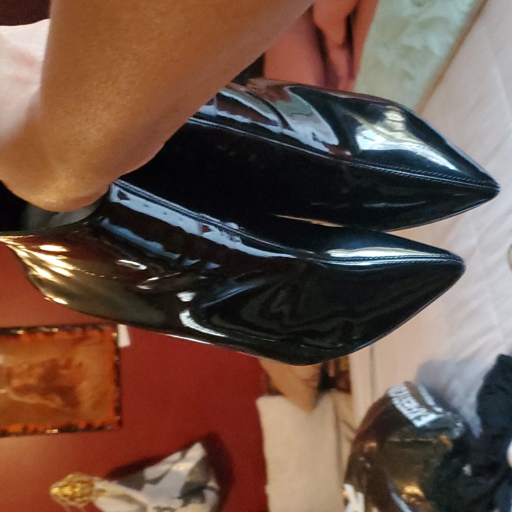 Black Boots From Express Size 6 View 4